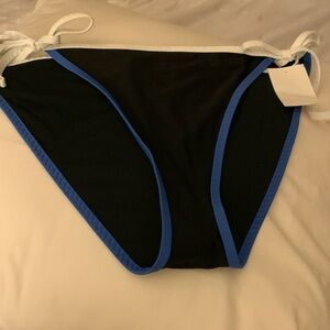 FREE if bundle with 30$ of purchase, NWT Black and Blue Bikini Bottom